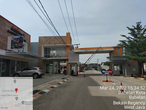 foto gerbang perumahan GRAND MAHKOTA