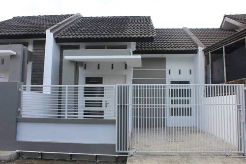 foto tampak rumah tipe 55 perumahan PERMATA INTAN REGENCY