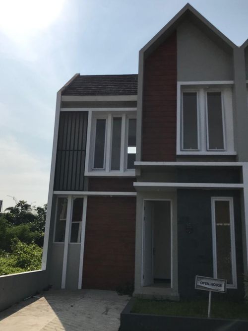 foto tampak rumah tipe ALAMANDA 47 perumahan PERUMAHAN CENDRAWASIH GREEN RESIDENCE