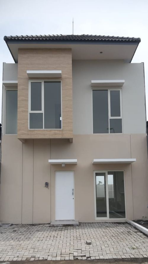 foto tampak rumah tipe 60 perumahan Newtown Park