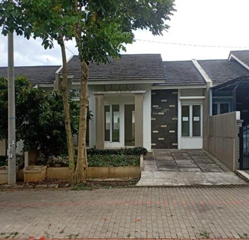 foto tampak rumah tipe 54 perumahan PESONA TAMAN DHIKA