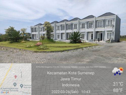 foto posisi tengah perumahan Graha Sinar Mentari