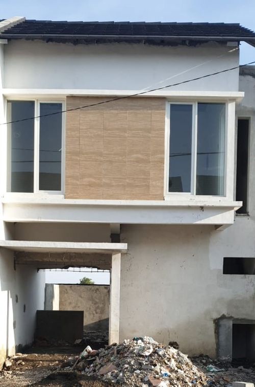 foto tampak rumah tipe PALMA (C-12) perumahan The Anvaya Juanda