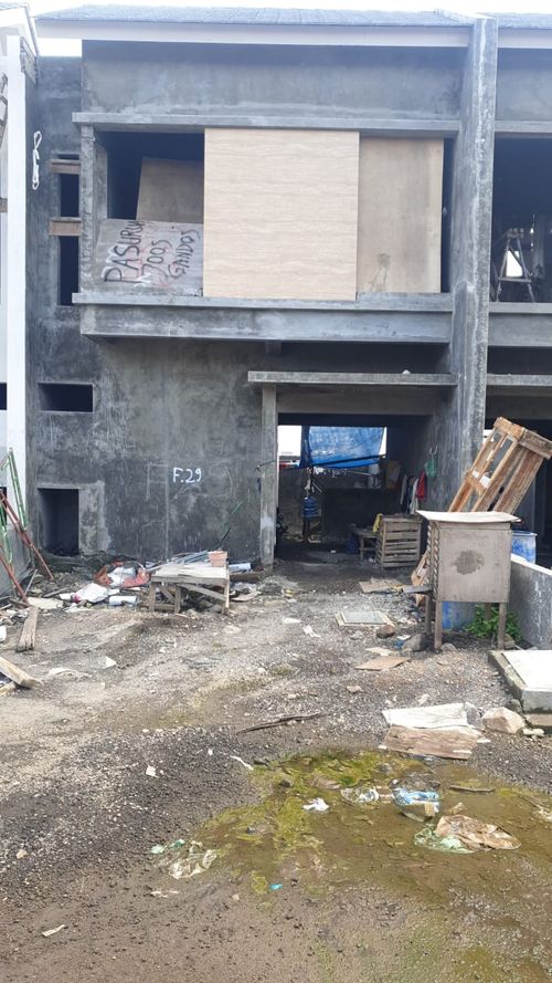 foto tampak rumah tipe AVILA (F-29) perumahan The Anvaya Juanda