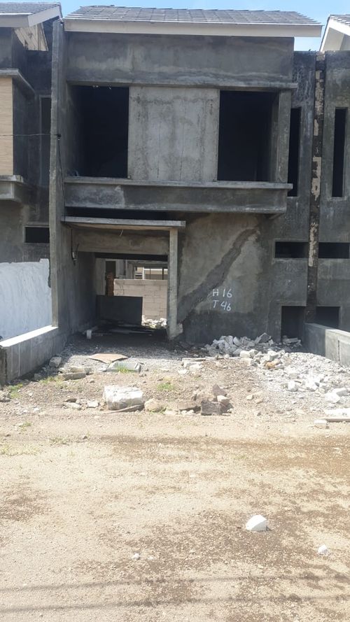 foto tampak rumah tipe PALMA (H-16) perumahan The Anvaya Juanda