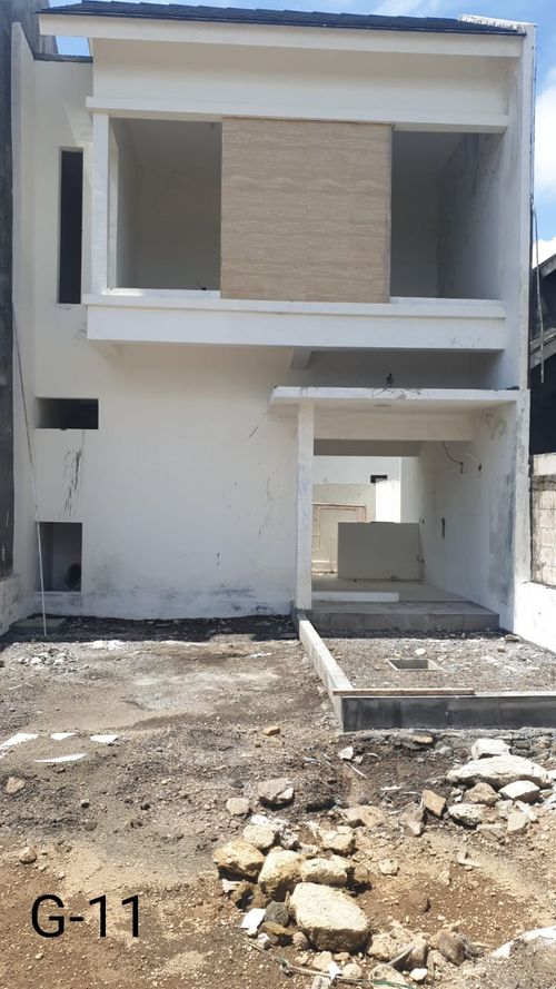 foto tampak rumah tipe PALMA (G-11) perumahan The Anvaya Juanda