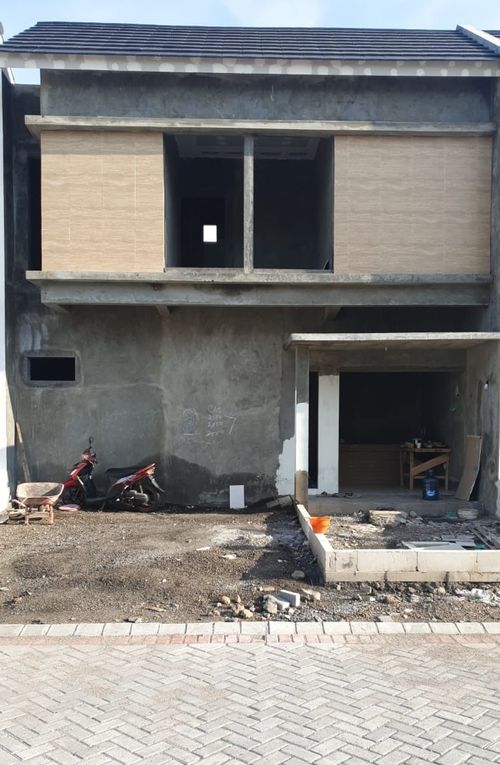 foto tampak rumah tipe ASTURIA (B-02) perumahan The Anvaya Juanda