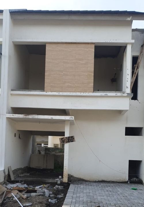 foto tampak rumah tipe PALMA (C-25) perumahan The Anvaya Juanda