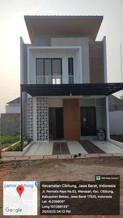 foto contoh rumah perumahan Royal Tam Cibitung