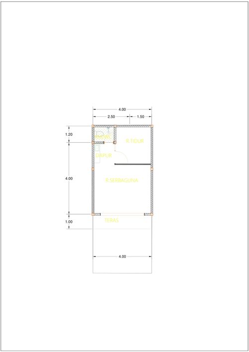 foto denah rumah tipe RK.6-2, RK.7-2 & RK.8-3 perumahan Puri Anggrek Serang 4 Teritih
