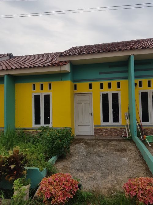 foto tampak rumah tipe SUBSIDI perumahan TAMAN KIRANA SURYA II