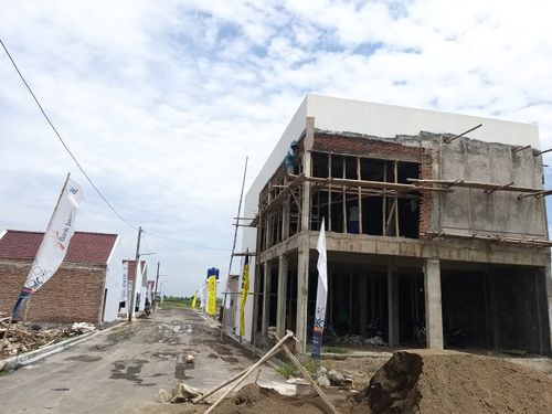 foto gerbang perumahan Rich Residence Brebes