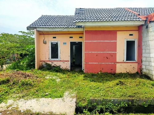 foto tampak rumah tipe Ready stock B5-01 perumahan DE'KERATON