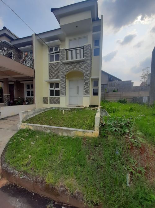 foto tampak rumah tipe 64/96 perumahan Sawangan Residence Ideal