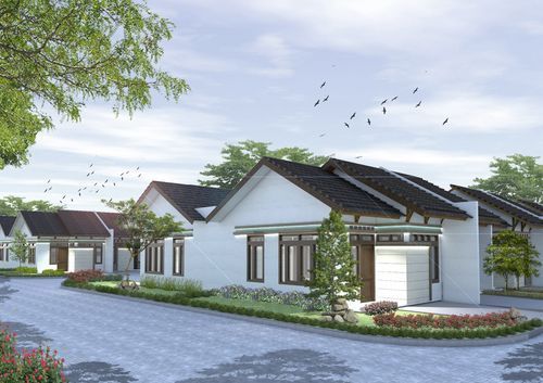 foto tampak rumah tipe 31/75 (125) 253 perumahan Alam Sanggar Indah
