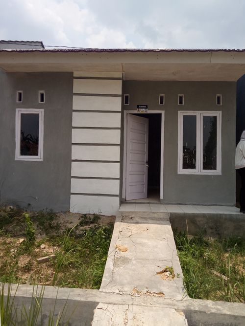 foto tampak rumah tipe 36 perumahan GRIYA INDUSTRI