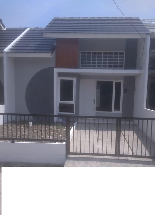 foto tampak rumah tipe SENOPATI 22 perumahan GRAND RESIDENCE CITY