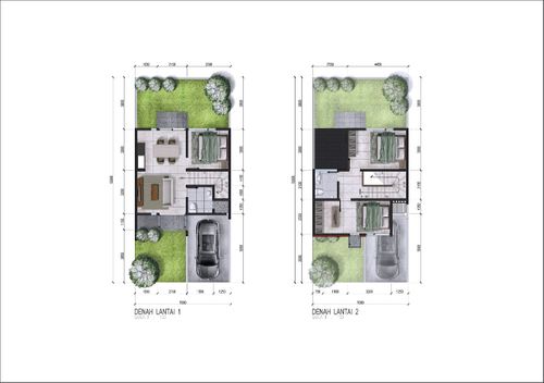 foto denah rumah tipe New Vermont perumahan Perumahan Taman Dayu