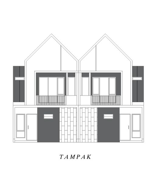 foto tampak rumah tipe 60 GLOXINIA perumahan VILA BOGOR INDAH 6 EXT