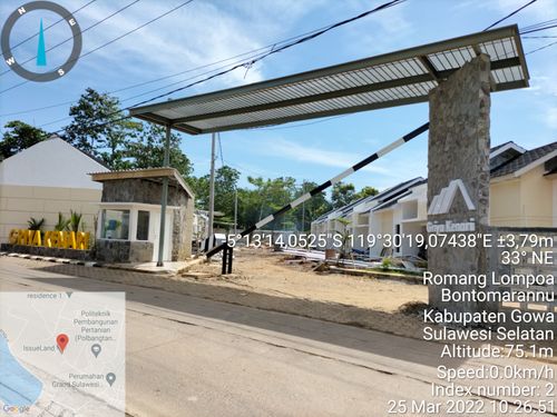 foto gerbang perumahan GRIYA KENARI SAMATA