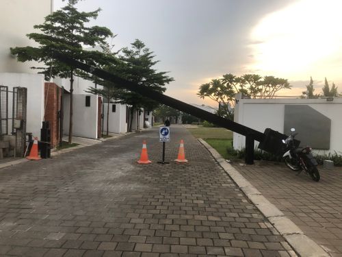 foto gerbang perumahan BERANDA MAS