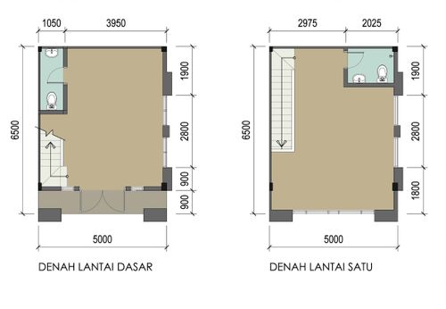 foto denah rumah tipe Hoek D perumahan Ruko 91 District