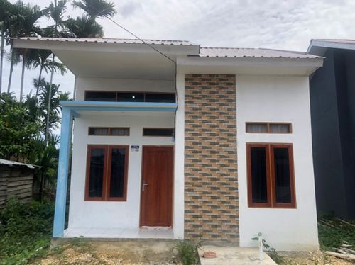 foto tampak rumah tipe 36 perumahan PURI INDAH 2 KOYA TIMUR