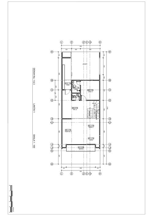 foto denah rumah tipe Terra Serenity perumahan PT Graha Pinus Asri
