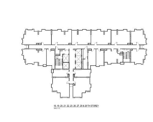 foto denah rumah tipe 3BR perumahan The Kahyangan Solo Baru Tower Apsara