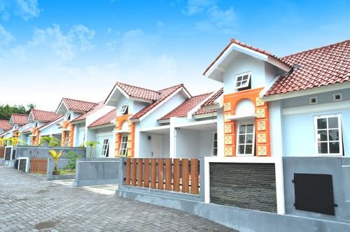 foto tampak rumah tipe FV-B perumahan PERUMAHAN BANGUNJIWO PODO ASIH