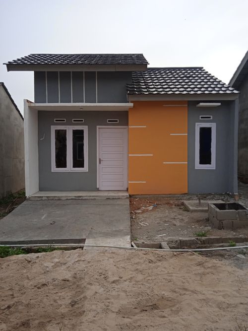 foto tampak rumah tipe 36 perumahan Cahaya Prabu Indah 2