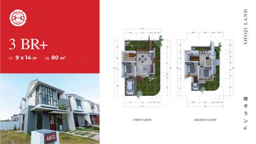 foto denah rumah tipe 3BR+ perumahan SHOJI LAND