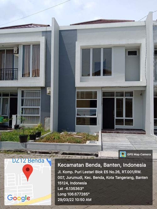 foto contoh rumah perumahan Aeroland Residence