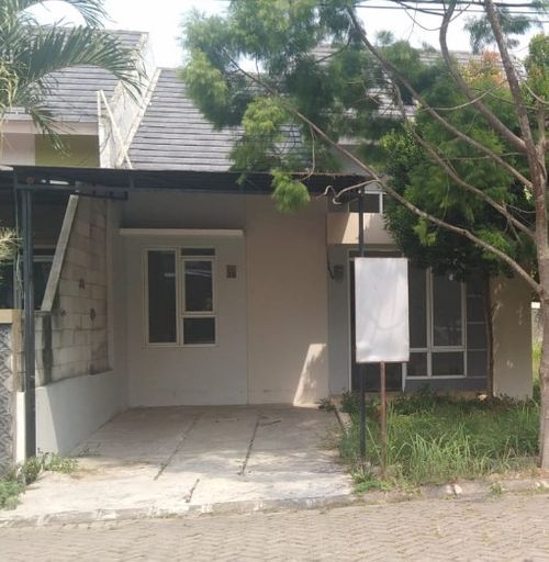 foto tampak rumah tipe SANDRIA perumahan METLAND CILEUNGSI SEKTOR VI-REVISI