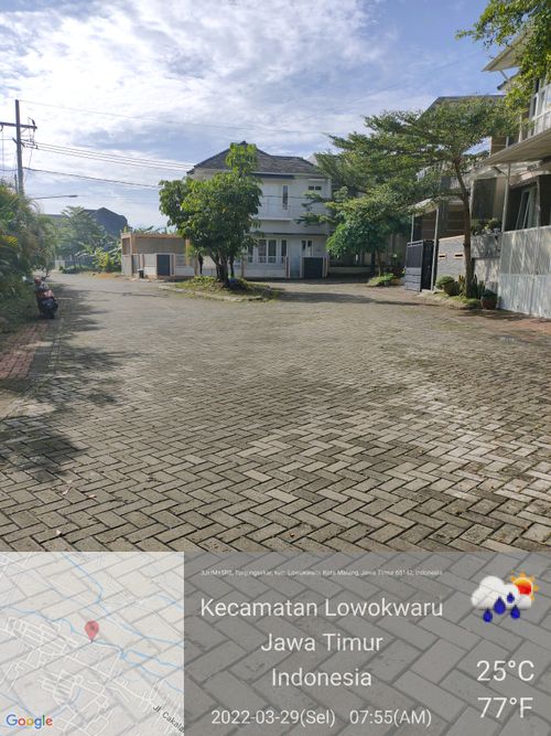 foto posisi tengah perumahan KALILA RESIDENCE