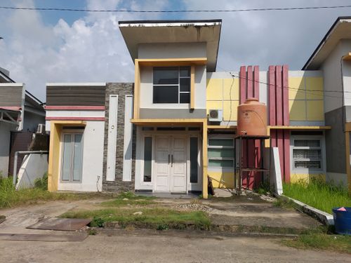 foto tampak rumah tipe 54 perumahan Perumahan Horison Estate