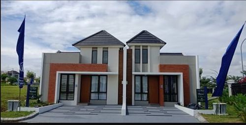 foto tampak rumah tipe GENOVA perumahan CITRALAND SAMARINDA