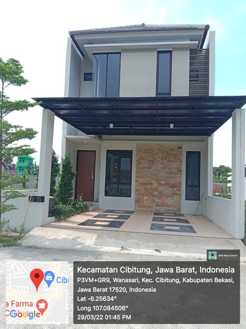 foto contoh rumah perumahan Gracia Ayu Cibitung