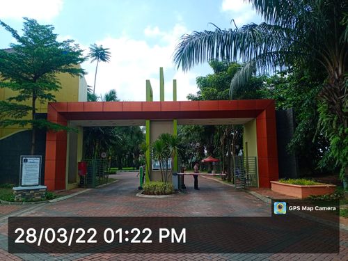 foto gerbang perumahan ATLANTA VILLAGE