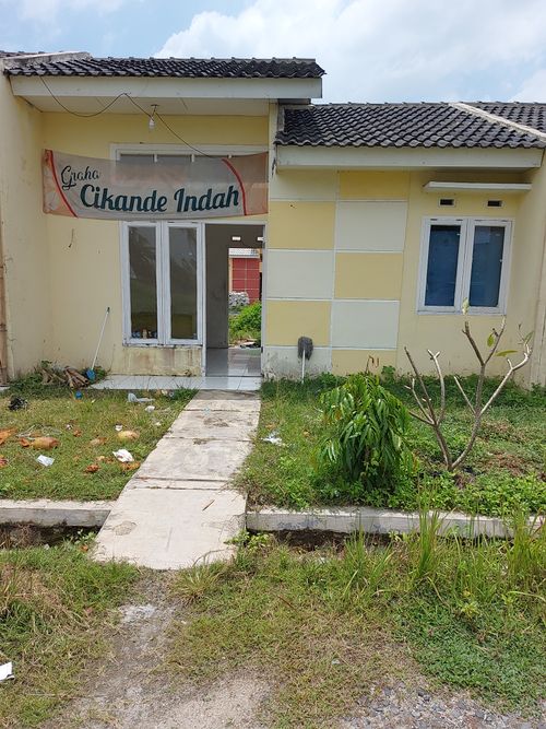 foto contoh rumah perumahan Graha Cikande Indah
