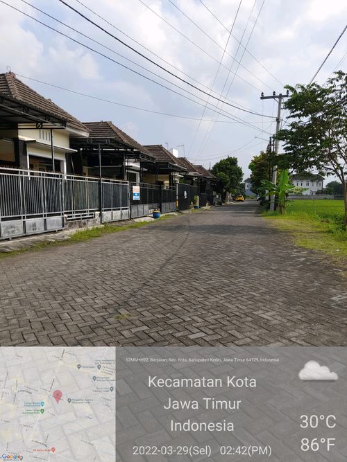 foto posisi tengah perumahan PURI KEDATON