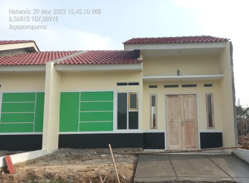 foto contoh rumah perumahan PERUMAHAN DUTA GREEN JAYASAMPURNA