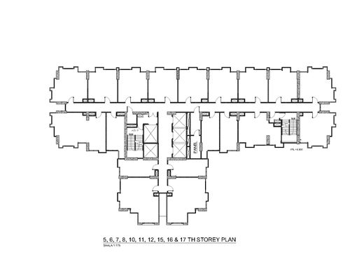foto denah rumah tipe 2BRC perumahan The Kahyangan Solo Baru Tower Apsara