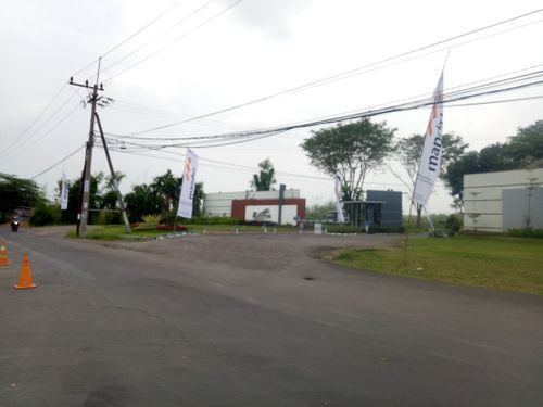 foto gerbang perumahan THE PLATINUM REGENCY