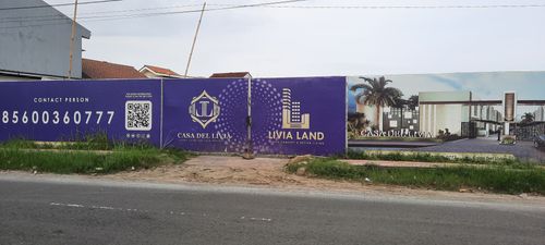 foto gerbang perumahan CASA DEL LIVIA