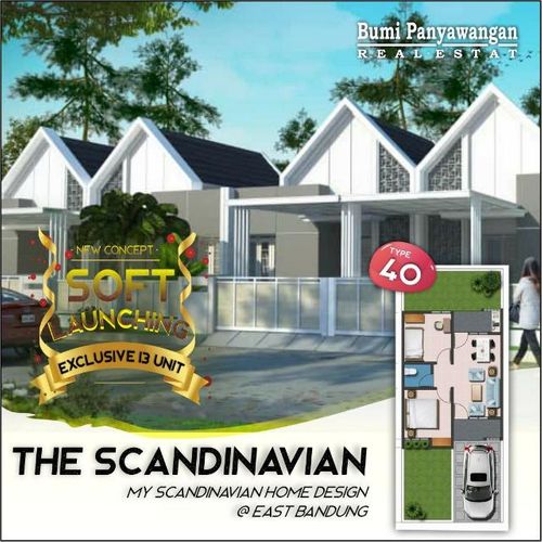 foto tampak rumah tipe Garcinia 40 perumahan Bumi Panyawangan Cluster Rasamala dan Campaka