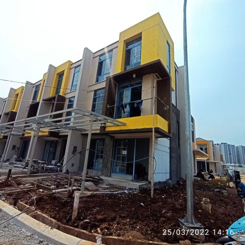 foto denah rumah tipe ARALIA perumahan PIK2 - DISTRICT 17