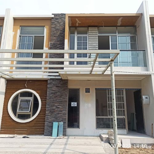 foto tampak rumah tipe PETUNIA perumahan PIK2 - DISTRICT 17