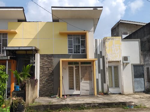 foto tampak rumah tipe 91 perumahan Perumahan Victoria Park