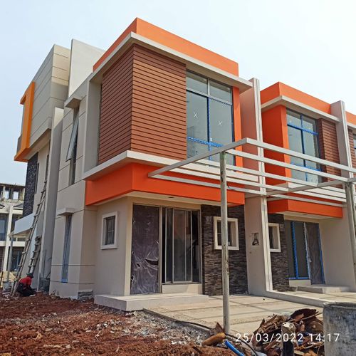 foto denah rumah tipe DAHLIA perumahan PIK2 - DISTRICT 17